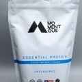 Momentous Unflavored Grass Fed Whey Isolate Essential Protein