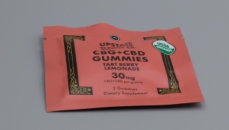 Upstate Elevator CBG + CBD Gummies Tart Berry Lemonade 30mg